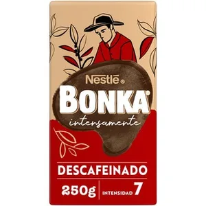 Café Descafeinado Molido Natural Intensidad 7 Bonka