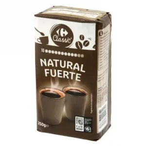 Café Molido Natural Intenso Carrefour Classic 250 G.