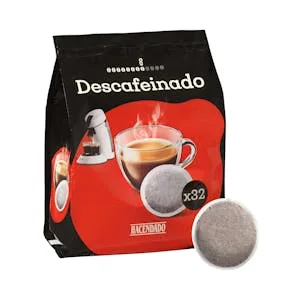 Café Monodosis Descafeinado Natural Hacendado 0.224 KG
