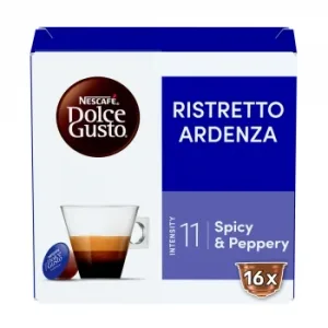 Café Ristretto Ardenza en Cápsulas Nescafé Dolce Gusto 16 Ud.