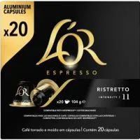 Café Ristretto Descaf Compatible Nespresso L'or, Caja 20 Uds