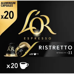 Café Ristretto Intensidad 11 Compatibles con Máquinas Nespresso L'or Espresso