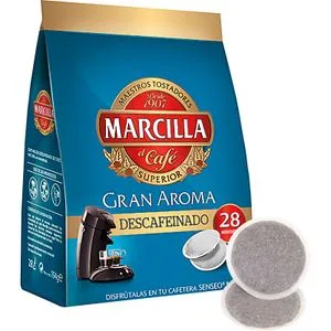 Café Senseo Descafeinado Monodosis 28 u