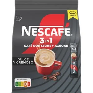 Café Soluble 3 en 1 10 Sobres 160 Gr