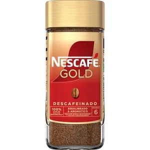 Café Soluble Descafeinado Intensidad 6  Nescafe Gold 100 G