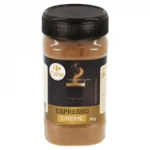 Café Soluble Espresso Creme Carrefour Extra 80 G.