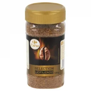 Café Soluble Liofilizado Carrefour Selection 100 G.