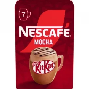 Café Soluble Mocha en Sobres Nescafé Kit Kat 7 Unidades de 21 G.