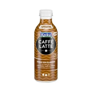 Kaiku Caffé Late Bebida de Café Arábica, con un Toque de Cacao 650 Ml.