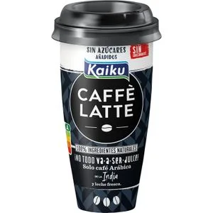 Caffè Latte sin Azúcar Añadido 230 Ml