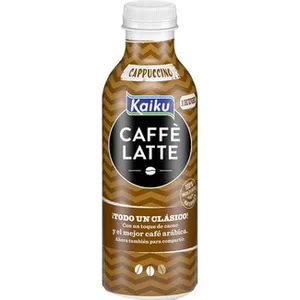 Caffé Latte Capuccino Bebida Láctea de Café Arábica con Leche Fresca Semidesnatada y Cacao Kaiku