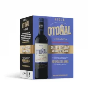 Caja de 6 Botellas de Vino Tinto Crianza Otoñal D.o. Ca. Rioja 75 Cl.