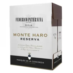 Caja de 6 Botellas de Vino Tinto Reserva Monte Haro D.o.ca. Rioja 75 Cl.