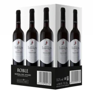 Caja de 6 Botellas de Vino Tinto Roble Altos de Tamaron D.o. Ribera del Duero 75 Cl.