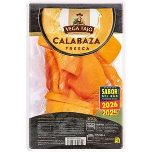 Calabaza Troceada Bandeja 400 Gr