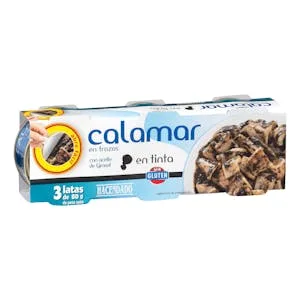 Calamar en Tinta Hacendado 0.24 KG