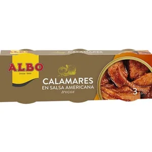Calamares en Salsa Americana Pack 3 Albo