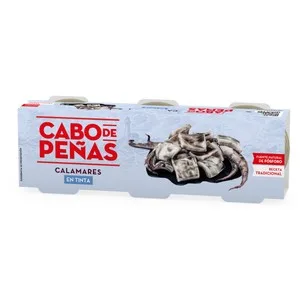 Cabo de Peñas Calamares en Su Tinta en Trozos 3 Uds X 45 G. 135 G