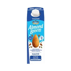 Almond Breeze Calcium Bebida Vegetal de Almendras, sin Azúcar 1 L. 1000 ML