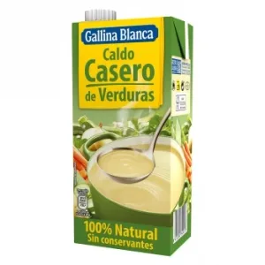Caldo Casero de Verduras Gallina Blanca sin Gluten 1 L.