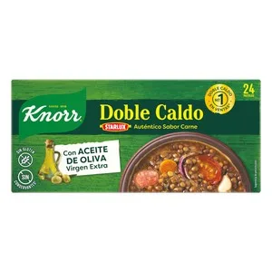 Knorr Caldo de Carne Doble Caja de 16 Uds.  160 G.