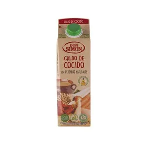 DON Simon Caldo de Cocido con Verduras Naturales 1 L. 1000 ML