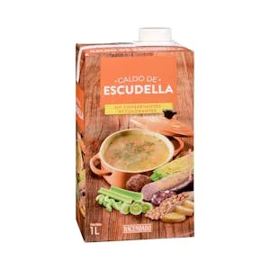 Caldo de Escudella Hacendado 1 L