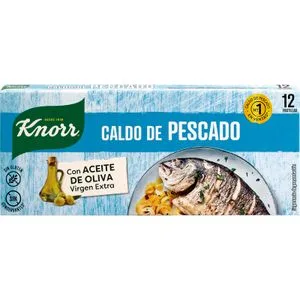 Caldo de Pescado Deshidratado12 Pastillas 120 Gr