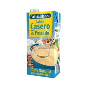 Gallina Blanca Caldo de Pescado Brik de 1 L. 1000 ML