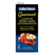 Caldo de Pescado Gourmet Gallina Blanca 1 L
