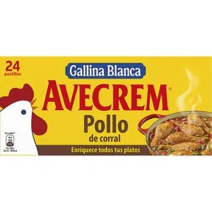 Caldo de Pollo Deshidratado24pastillas 240 Gr