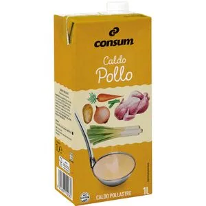 Caldo Líquido Casero de Pollo  Brik 1 L