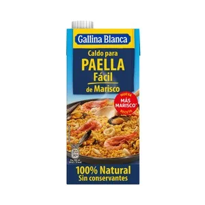 Gallina Blanca Caldo para Paella de Marisco Brik de 1 L. 1000 ML