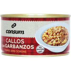 Callos con Garbanzos Bote 380 Gr