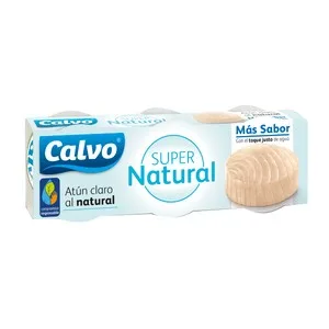 Calvo Atún Claro al Natural 3 Uds. X 56 G. 168 G