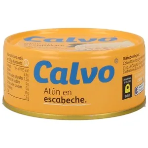 Calvo Atún en Escabeche Lata de 160 G. 104 G