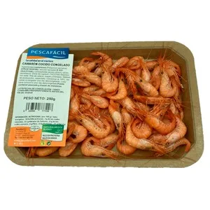 Pescafacil Camaron Cocido Congelado 200/300 Piezas 250 G.