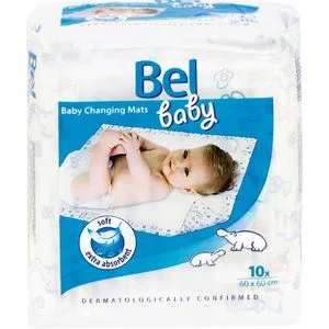 Cambiador Bebé 60x60 10 u
