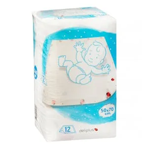Cambiador Multiusos Desechable Deliplus 12 UD
