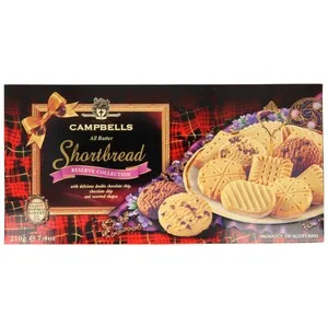 Campbell"s Galletas Shortbred 210 G.