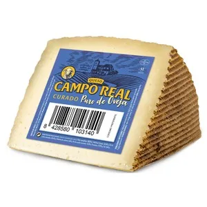 Camporeal Queso Curado Oveja Camporreal Cuña 250 G.