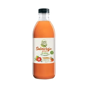 Caña Nature Salmorejo Fresco Tradicional Andaluz, 100% Natural, sin Gluten ni Conservantes Caña Nature 1 L. 1000 ML