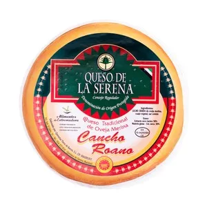 Cancho Roano Queso Tradicional de Oveja Merina de la Serena 400 G.