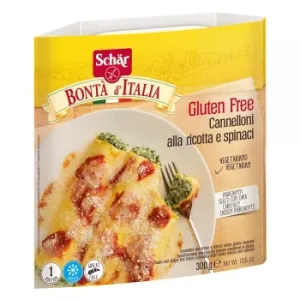 Canelones con Espinacas sin Glutén Schär sin Gluten 300 G.