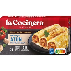 Canelones de Atún  la Cocinera Recetas Artesanas 500 G
