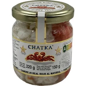 Cangrejo Real Rojo al Natural 50% Patas Chatka