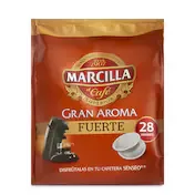 Cápsulas de Café Fuerte Gran Aroma Marcilla 28 Unidades