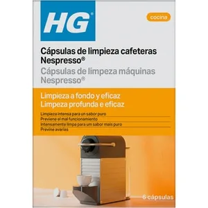 Cápsulas de Limpieza para Cafeteras Nespresso HG
