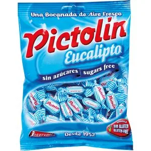 Caramelo Balsámico Eucalipto sin Azúcar 150 Gr