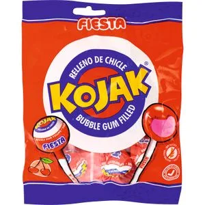 Caramelo con Palo Relleno de Chicle 105 Gr